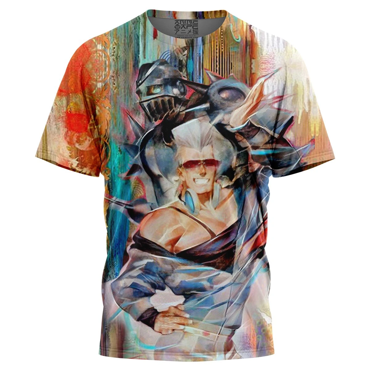 Trippy Polnareff Silver Chariot Jojo’s Bizarre Adventure T-Shirt