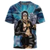 Trippy Risotto Nero Metallic Jojo’s Bizarre Adventure T-Shirt