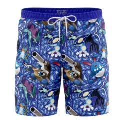 Water Type Pokemon Pokemon Board Shorts Swim Trunks