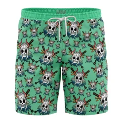 Yamato Jolly Roger One Piece Board Shorts Swim Trunks